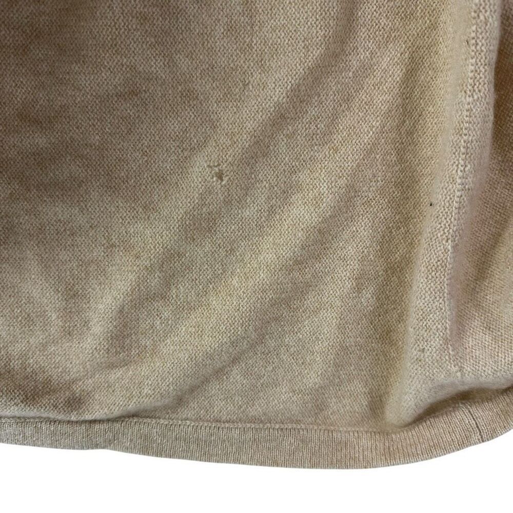 Lilly Pulitzer Bryn 100% Cashmere Cardigan Sweater Large HOLES - Picture 10 of 11